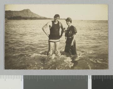 Charmian London and Jack London