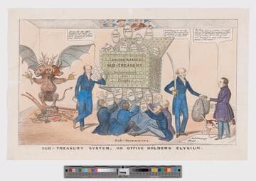 Sub-treasury system, or office holders Elysium