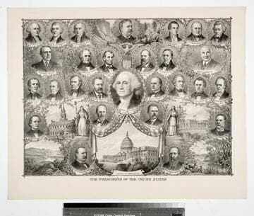 The presidents of the United States