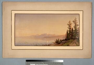 California views. No. 4. Lake Tahoe, looking southwest