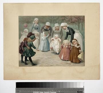 The prize babies’ walking match