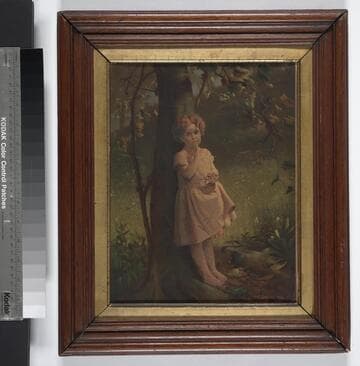 A companion to the barefoot boy. Wild fruit