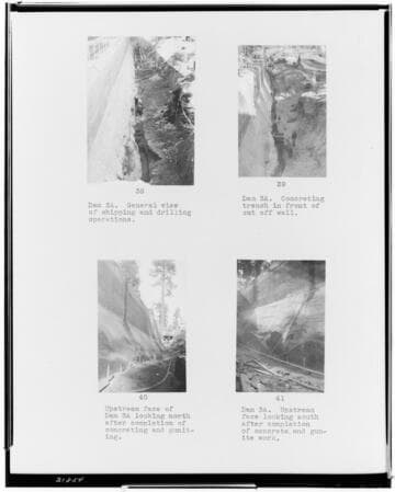 Big Creek, Huntington Lake Dams