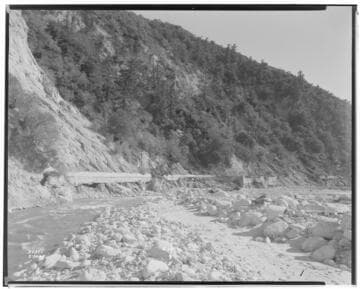 Santa Ana River #2 Powerhouse - Storm damage of March 2nd at SAR 2