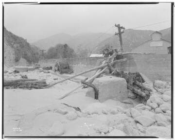 Santa Ana River #1 Powerhouse - Storm Damage