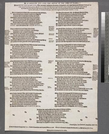 A moorning diti vpon the deceas of the high and mighti prins Henry Earl of Arundel, the auncient [and] primer coounte of England, and right honorabl Baron Mautrauers [and] Clun: one of oour most gracious Queen Elizabeths Maiesteez most honorabl priuy Coounsel, and of the right nobl Order of the Garter the eldest Knight: that departed in the Lord at his place by Toour hil ny London, on Thursday Saunt Matthies day the latter xxiiii. of February in the xxii. yeer of her highnes most prosperoous rein. 1579