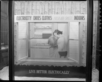 General Office display window