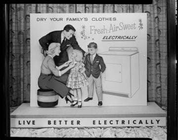 General Office display window