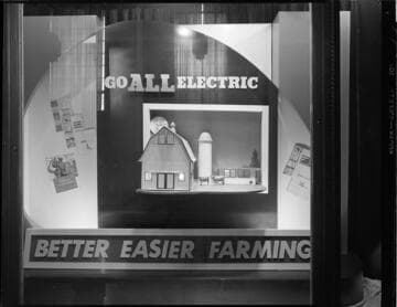 General Office display window