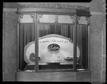 General Office display window