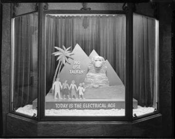 General Office display window