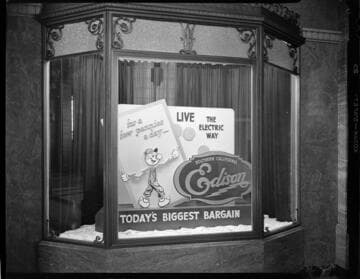 General Office display window