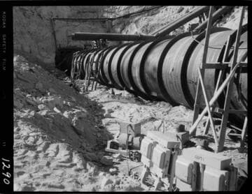 Big Creek - Mammoth Pool - Shakeflat conduit looking downstream