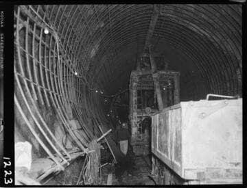 Big Creek - Mammoth Pool - Cold Canyon circular concrete placement