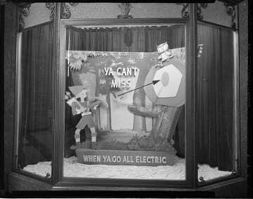 General Office display window