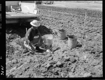 Big Creek - Mammoth Pool - Soil density test