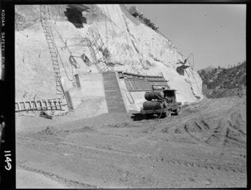 Big Creek - Mammoth Pool - Cutoff wall and dental concrete