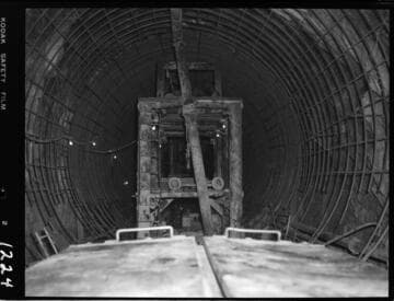 Big Creek - Mammoth Pool - Cold Canyon circular concrete placement