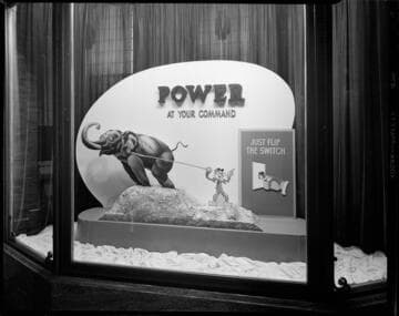 General Office display window