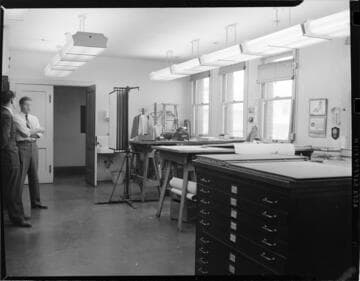 Lighting in Drafting Room