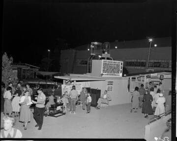 GE 75,000 watt light bulb on display