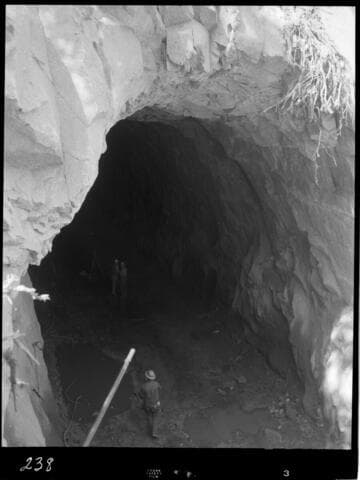 Big Creek - Mammoth Pool - Outlet portal of diversion tunnel