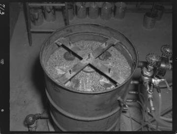 Big Creek - Mammoth Pool - Percolation test on filter material