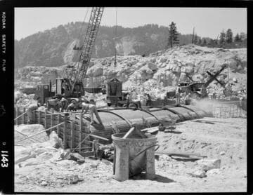 Big Creek - Mammoth Pool - Spillway crest
