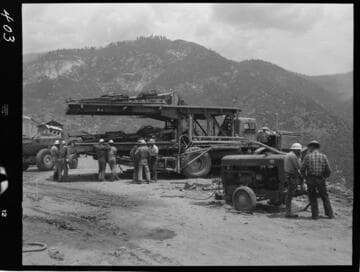 Big Creek - Mammoth Pool - Drill Jumbo