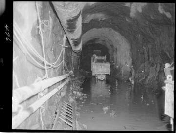 Big Creek - Mammoth Pool - Power tunnel outlet heading
