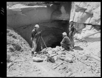 Big Creek - Mammoth Pool - Diversion Tunnel bypass excavation