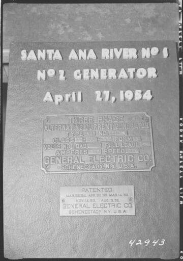 Santa Ana River #1 Powerhouse