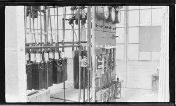 The switchboard at Terra Bella Substation