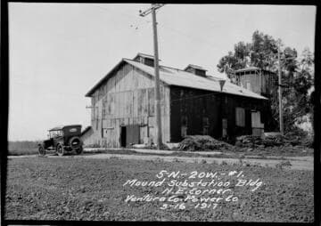 Mound Substation building (Northeast corner) Ventura County Power Company