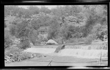 The Kaweah #2 dam on the Kaweah River