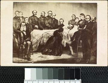 Death Bed of Lincoln