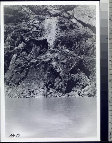 Ladder way at Hoover Dam site