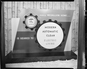 General Office display window