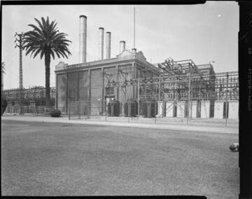San Bernardino Steam Plant and substation