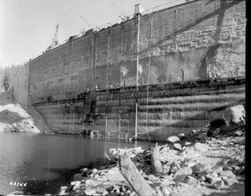 Big Creek, Huntington Lake Dams