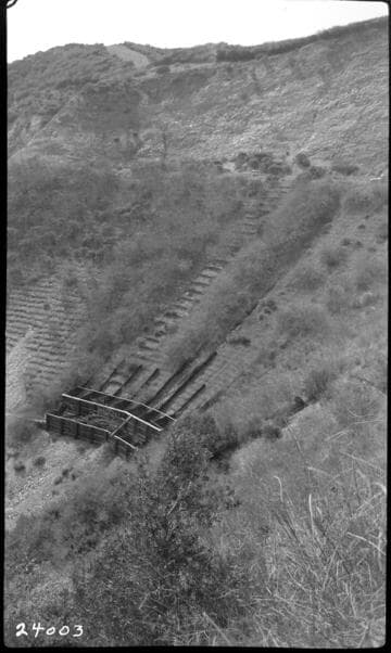 Power Producers - Not SCE - San Dimas Experimental Forest, Experimental treatment of Highway fills