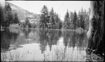 South Fork of San Joaquin River below Florence Lake Dam with approximate 3000 cfs spill