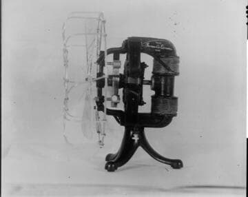 Thomas A. Edison Industries' D.C. fan, an early electric appliance