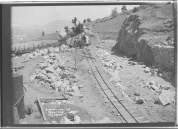 Borel : canal at upper end