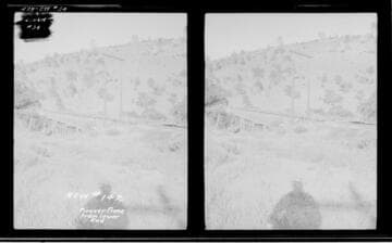 Borel : Section of flume