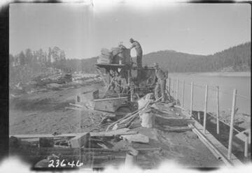 Big Creek, Huntington Lake Dams - Dam #1 East end