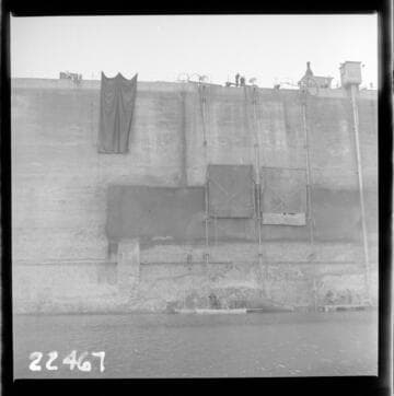 Big Creek, Huntington Lake Dams - Dam 1 Close-up