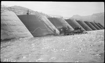 Big Creek, Florence Lake Dam - walkway repair