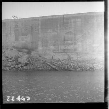 Big Creek, Huntington Lake Dams - Dam 1 Close-up