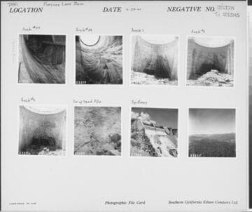 Big Creek, Florence Lake Dam - Close-up